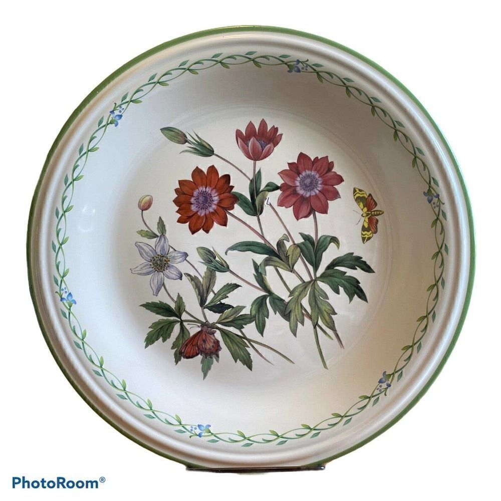 Chop Plate Round Platter Studio Nova Garden Bloom 12" Flowers